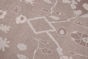 9x13 Modern Oushak Area Rug