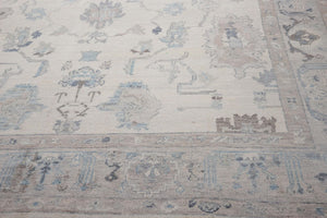 9x13 Modern Oushak Area Rug