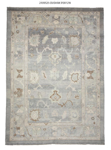 9x13 Modern Oushak Area Rug