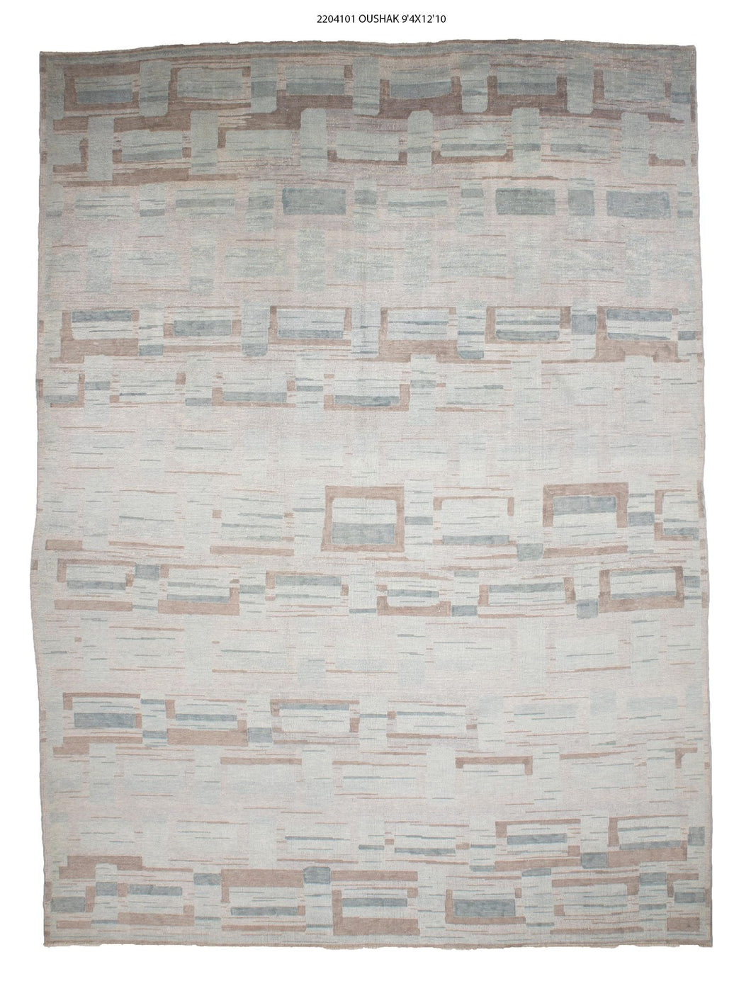 9x13 Modern Oushak Area Rug