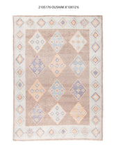 9x13 Modern Oushak Area Rug