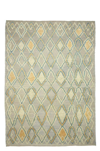 9x13 Colorful Modern Turkish Area Rug