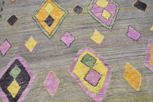 9x14 Colorful Modern Turkish Area Rug