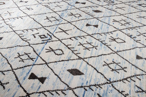 9x14 Modern Tulu Area Rug