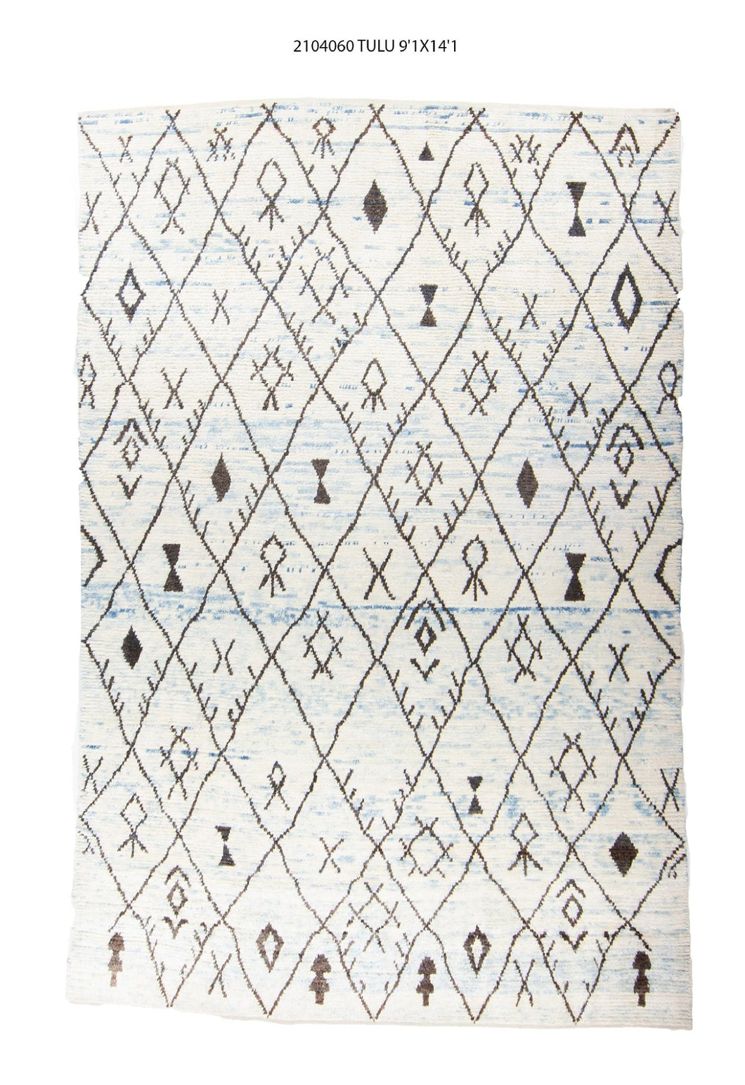 9x14 Modern Tulu Area Rug